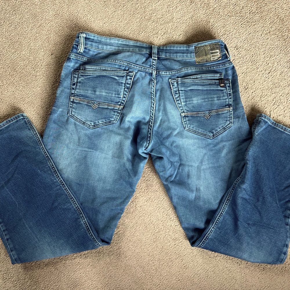 Men’s Buffalo Slit Straight Stretch jeans